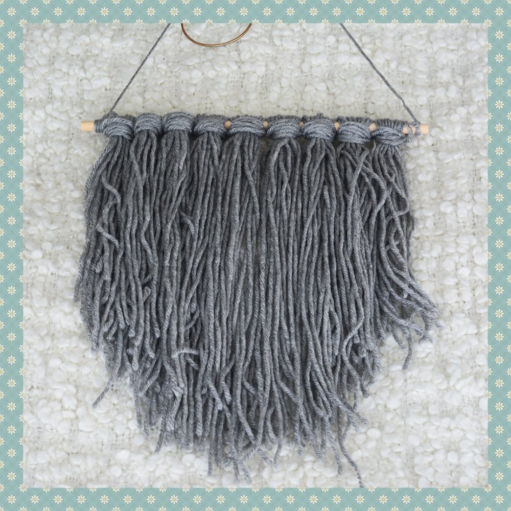 Handmade Yarn Wall Hanging